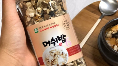 국내산 머쉬밥 무농약 건조버섯 버섯모듬 55g 80g, 선택02_머쉬밥 8..., 1개